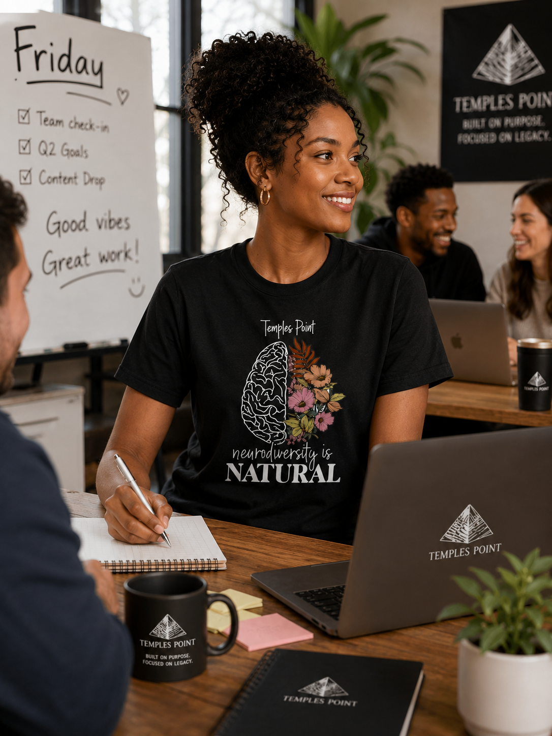 Neurodiversity Is Natural Signature Tee