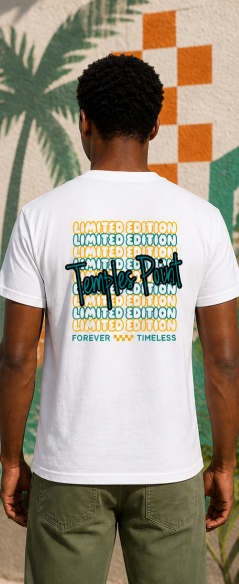 Temples Point “Forever Timeless” Limited Edition Tee