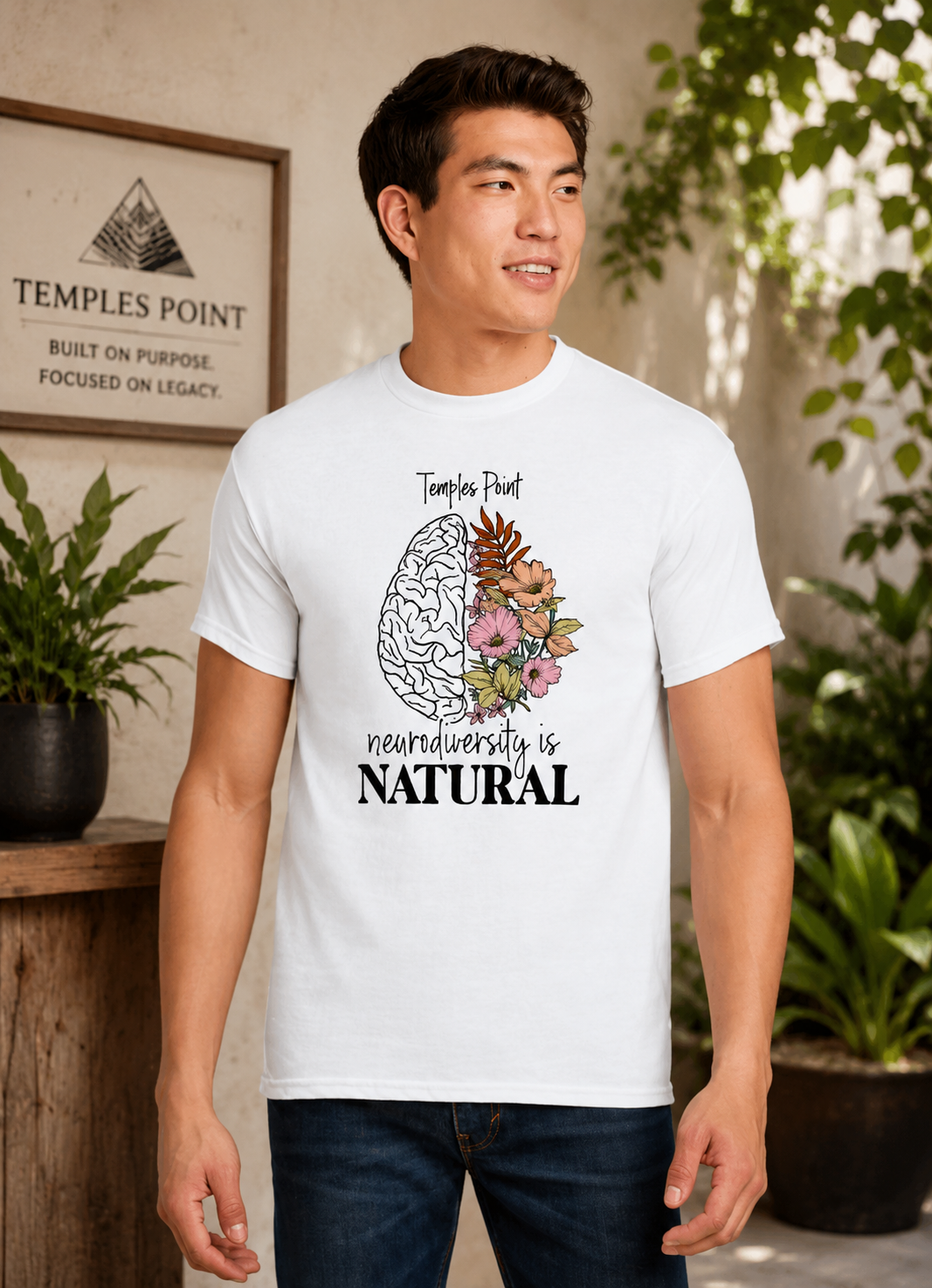Neurodiversity Is Natural Signature Tee